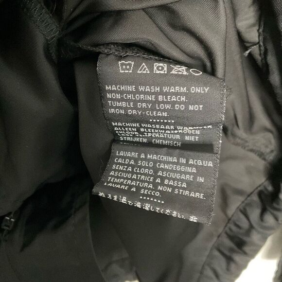 Harley Davidson Winged Graphic Men's XL Black Nylon Windbreaker Rain Jacket‎ - Picture 3 of 9